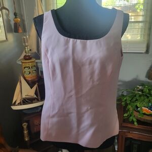 Jones Studio Soft Pink Sleeveless Top